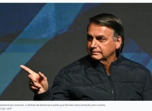 Bolsonaro pede visitar esposa