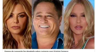 Poliana Rocha cantor Leonardo e Virginia