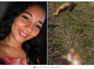 Taymilla Reis da Silva e bebe