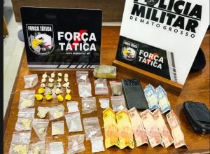 homem preso em AF tracio drogas