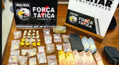 homem preso em AF tracio drogas