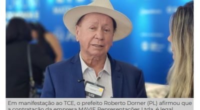 pref sinop Roberto Dorner mira TCE