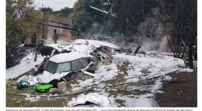 queda aeronave Voe Pass gelo