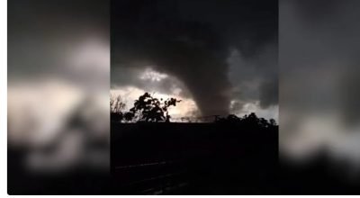 tornado cidade de Girua